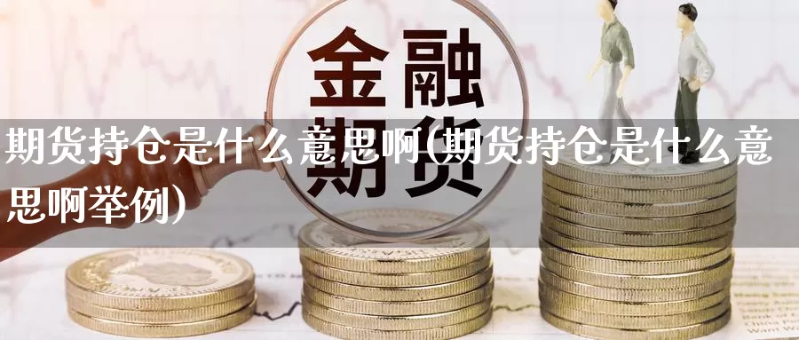 期货持仓是什么意思啊(期货持仓是什么意思啊举例)_https://www.wsfenghua.com_期货入门_第1张