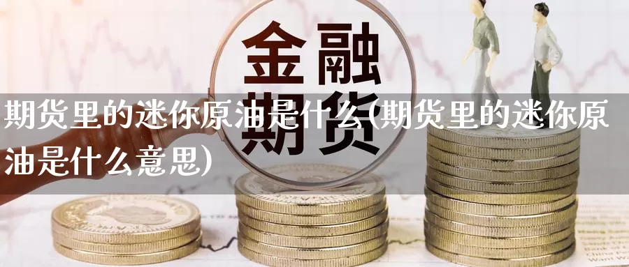 期货里的迷你原油是什么(期货里的迷你原油是什么意思)_https://www.wsfenghua.com_期货入门_第1张