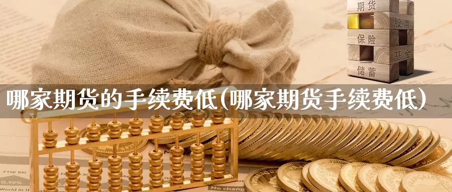 哪家期货的手续费低(哪家期货手续费低)_https://www.wsfenghua.com_国际期货直播室_第1张