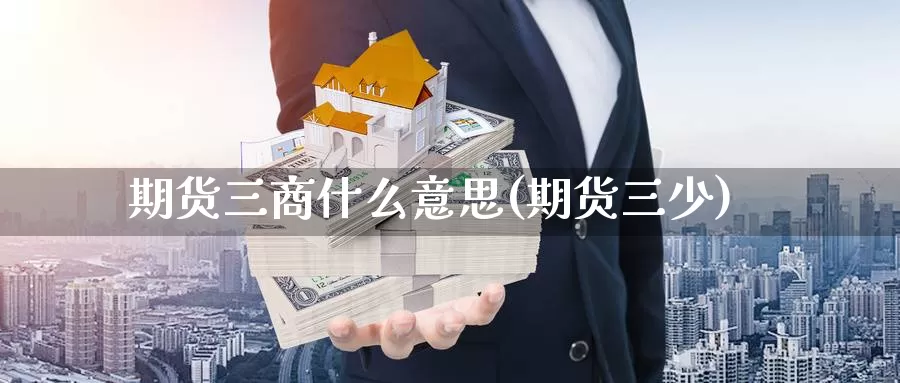 期货三商什么意思(期货三少)_https://www.wsfenghua.com_期货入门_第1张