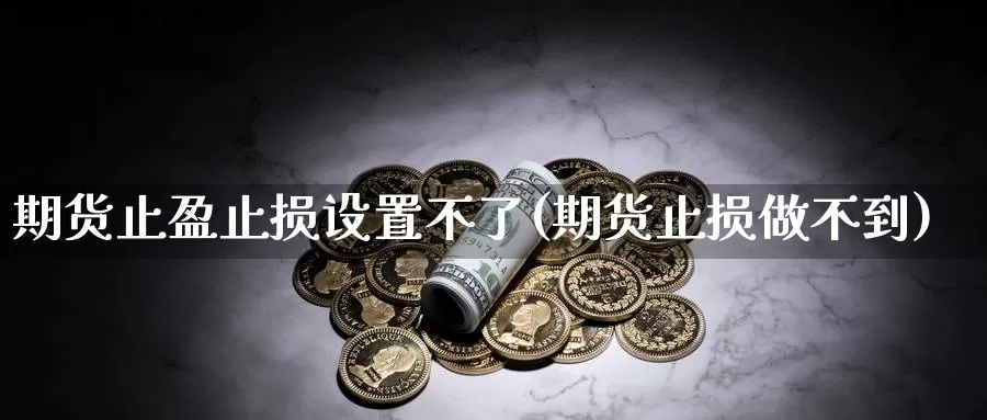 期货止盈止损设置不了(期货止损做不到)_https://www.wsfenghua.com_期货入门_第1张