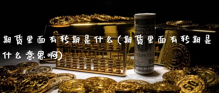 期货里面有转期是什么(期货里面有转期是什么意思啊)_https://www.wsfenghua.com_国际期货直播室_第1张