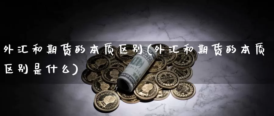 外汇和期货的本质区别(外汇和期货的本质区别是什么)_https://www.wsfenghua.com_国际期货直播室_第1张