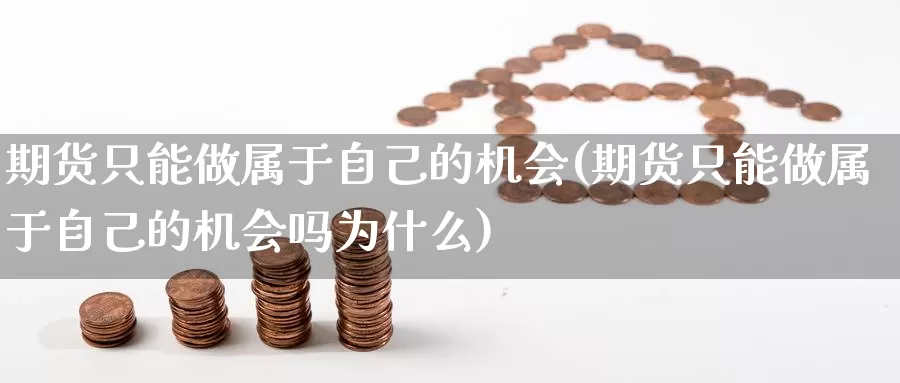 期货只能做属于自己的机会(期货只能做属于自己的机会吗为什么)_https://www.wsfenghua.com_国际期货_第1张