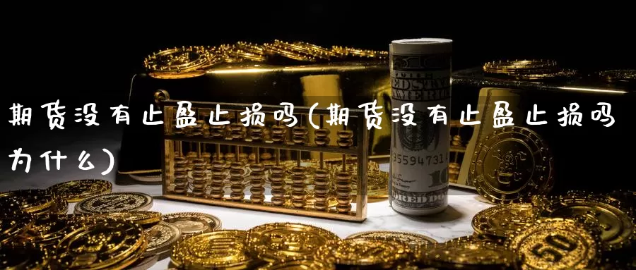 期货没有止盈止损吗(期货没有止盈止损吗为什么)_https://www.wsfenghua.com_期货入门_第1张